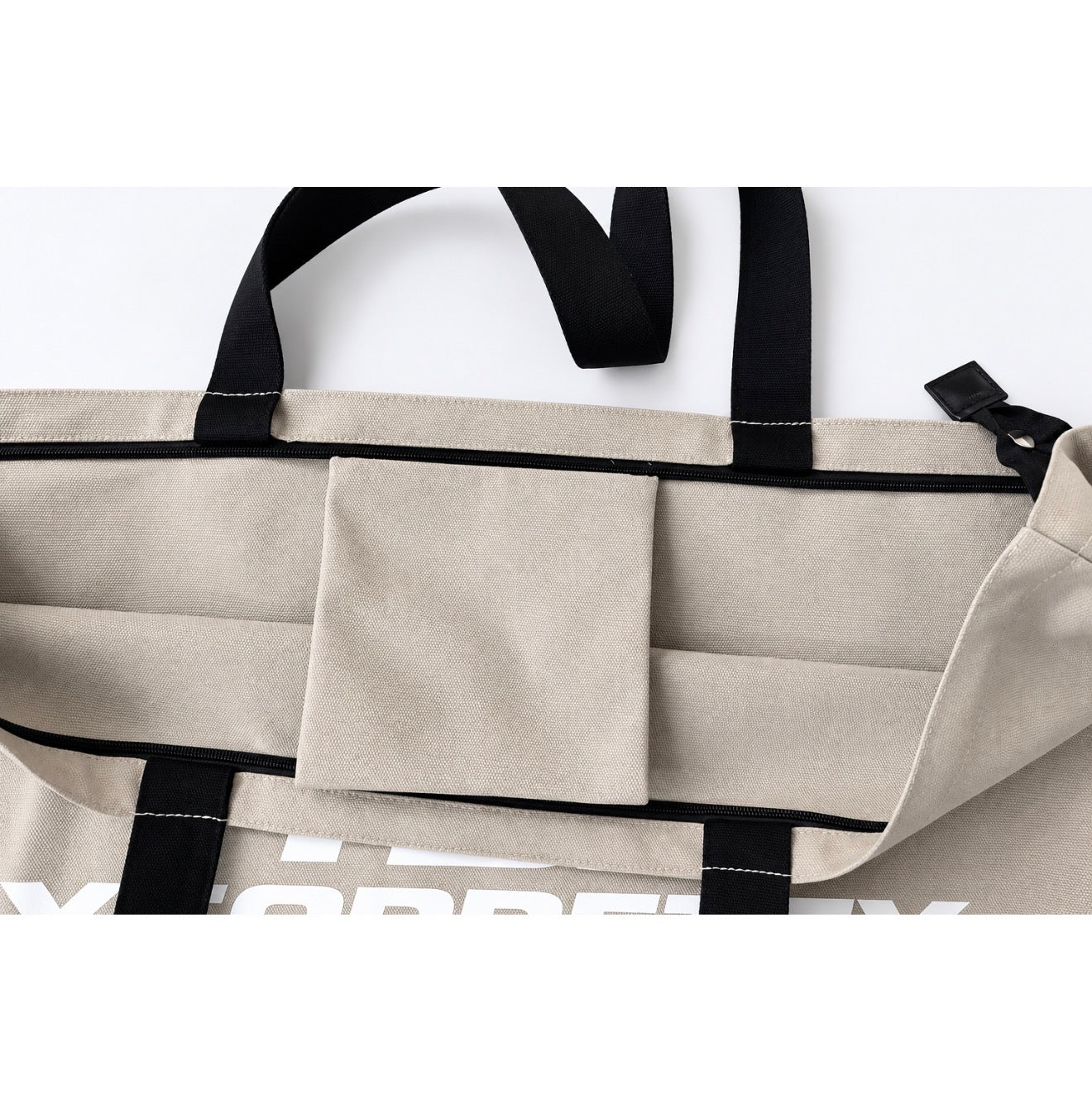 YSP LOGO ZIPPER TOTE