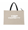 YSP LOGO ZIPPER TOTE